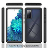 Case For Samsung Galaxy S20 Ultra / Galaxy S20 FE 5G / Galaxy Note 20 Ultra Shockproof / Translucent Back Cover Geometric Pattern / Armor TPU / PC