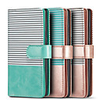 Case For Samsung Galaxy S20 Ultra / S20 / S9 Wallet / Card Holder / Shockproof Full Body Cases Lines / Waves PU Leather