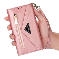 Case For Samsung Galaxy S20 Ultra S10E S9 Plus S8 S7 Edge A51 5G A71 5G A21S Wallet Card Holder with Stand Full Body Cases Solid Colored PU Leather