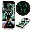 Case For Samsung Galaxy S20 Ultra S10E S9 Plus S8 S7 Edge S6 S5 A21S A21 A31 M11 Glow in the Dark Pattern Back Cover Animal TPU
