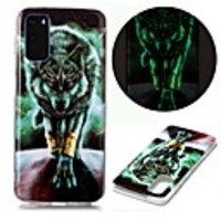 Case For Samsung Galaxy S20 Ultra S10E S9 Plus S8 S7 Edge S6 S5 A21S A21 A31 M11 Glow in the Dark Pattern Back Cover Animal TPU