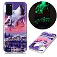 Case For Samsung Galaxy S20 Ultra S10E S9 Plus S8 S7 Edge S6 S5 A21S A21 A31 M11 Glow in the Dark Pattern Back Cover Animal TPU