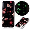 Case For Samsung Galaxy S20 Ultra S10E S9 Plus S8 S7 Edge S6 S5 A21S A21 A31 M11 Glow in the Dark Pattern Back Cover Flower TPU