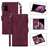 Case For Samsung Galaxy S20 Ultra S10E S9 Plus S8 S7 Edge Wallet Card Holder with Stand Full Body Cases Solid Colored PU Leather