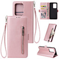 Case For Samsung Galaxy S20Ultar S9 S9 Plus S8 S8 Plus A70 50 40 40S 30 20 10 M30 20 10 J730 530 330 310 8 7 6 4 3 Card Holder Flip Magnetic Full Body Cases Solid Colored PU Leather