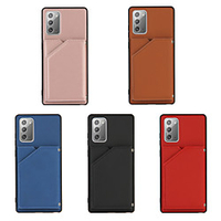 Case For Samsung Galaxy S21 S20 Plus Ultra A72 A52 A42 A32 Card Holder Shockproof Back Cover Solid Colored PU Leather TPU miniinthebox