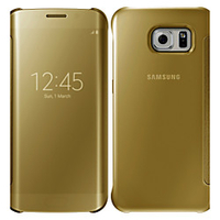 Case For Samsung Galaxy S6 edge plus / S6 edge / S6 Mirror / Flip Full Body Cases Solid Colored PC