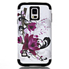 Case For Samsung Galaxy S7 / S6 edge / S6 Shockproof Back Cover Flower TPU / PC