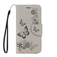 Case For Samsung Galaxy S7 edge / S7 / S6 edge Wallet / Card Holder / with Stand Full Body Cases Butterfly Soft PU Leather