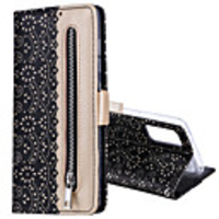 Case For Samsung Galaxy S7 S6 S6EDGE S7EDGE S8 S8PLUS S9 S9PLUS S10 S10E S10PLUS A72018 A82018 J6 2018 A6 2018 Card Holder Flip Pattern Full Body Cases lacy zipper PU Leather TPU