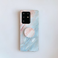 Case For Samsung Galaxy S7 S7 Edge S8 S8 Plus S9 S9 Plus Note 8 Note 9 S10 S10 Plus S10e S20 S20 Plus S20 Ultra with Stand Pattern Back Cover Marble TPU