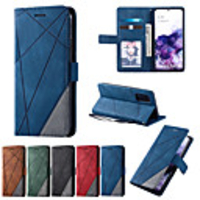 Case For Samsung Galaxy S8 A8 2018 J6 S20 A50 Shockproof Flip Waist Bag Waist pack Lines Solid Colored PU Leather