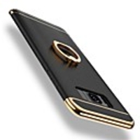 Case For Samsung Galaxy S8 Plus / S8 360° Rotation / Shockproof / Plating Back Cover Solid Colored Hard PC