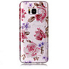 Case For Samsung Galaxy S8 Plus / S8 IMD / Pattern Back Cover Glitter Shine / Flower Soft TPU for S8 Plus / S8 / S7 edge
