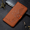 Case For Samsung Galaxy S9 / S9 Plus / A6 (2018) Wallet / Card Holder / with Stand Full Body Cases Feathers PU Leather