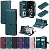 Case For Samsung Galaxy S9 / S9 Plus / Galaxy S10 Wallet / Card Holder / with Stand Full Body Cases Solid Colored PU Leather / TPU