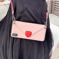 Case For Samsung Galaxy S9 / S9 Plus / Note 9/S10PLUS/S10E/S10 Wallet / Card Holder Back Cover Heart TPU miniinthebox