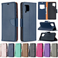 Case For Samsung Galaxy S9 / S9 Plus / S20 Plus Wallet / Shockproof / Flip Full Body Cases Solid Colored PU Leather