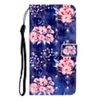 Case For Samsung Galaxy S9 / S9 Plus / S7 edge Card Holder Full Body Cases Flower PU Leather