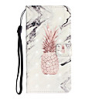 Case For Samsung Galaxy S9 / S9 Plus / S7 edge Card Holder Full Body Cases Marble PU Leather