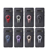 Case For Samsung Galaxy S9 / S9 Plus / S8 Plus 360° Rotation / with Stand Back Cover Solid Colored PC