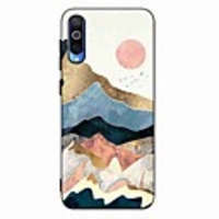 Case For Samsung Galaxy S9 / S9 Plus / S8 Plus Frosted / Pattern Back Cover Scenery TPU