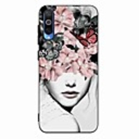 Case For Samsung Galaxy S9 / S9 Plus / S8 Plus Frosted / Pattern Back Cover Sexy Lady TPU