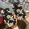 Case For Samsung Galaxy S9 / S9 Plus / S8 Plus Frosted Back Cover Flower Hard PC