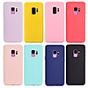 Case For Samsung Galaxy S9 / S9 Plus / S8 Plus Frosted Back Cover Solid Colored Soft TPU