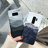 Case For Samsung Galaxy S9 / S9 Plus / S8 Plus IMD / Pattern Back Cover Scenery Soft TPU