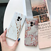 Case For Samsung Galaxy S9 / S9 Plus / S8 Plus Pattern Back Cover Marble Hard PC