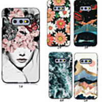 Case For Samsung Galaxy S9 / S9 Plus / S8 Plus Pattern Back Cover Sexy Lady / Flower Soft TPU