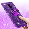 Case For Samsung Galaxy S9 / S9 Plus / S8 Plus Rhinestone / Plating / Ring Holder Back Cover Glitter Shine Soft TPU