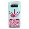 Case For Samsung Galaxy S9 / S9 Plus / S8 Plus Shockproof / Flowing Liquid / Transparent Back Cover Glitter Shine Soft TPU