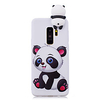 Case For Samsung Galaxy S9 / S9 Plus / S8 Plus Shockproof / Pattern / DIY Back Cover Cartoon / 3D Cartoon / Panda Soft TPU