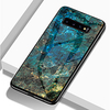 Case For Samsung Galaxy S9 / S9 Plus / S8 Plus Shockproof / Pattern Back Cover Marble Hard TPU / Tempered Glass