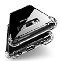 Case For Samsung Galaxy S9 / S9 Plus / S8 Plus Shockproof / Transparent Body Back Cover Solid Colored Soft TPU