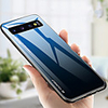 Case For Samsung Galaxy S9 / S9 Plus / S8 Plus Shockproof Back Cover Color Gradient Hard TPU / Tempered Glass