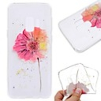 Case For Samsung Galaxy S9 / S9 Plus / S8 Plus Transparent / Pattern Back Cover Butterfly / Flower / Marble Soft TPU