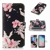 Case For Samsung Galaxy S9 / S9 Plus / S8 Plus Wallet / Card Holder / Flip Full Body Cases Flower Hard PU Leather