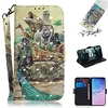 Case For Samsung Galaxy S9 / S9 Plus / S8 Plus Wallet / Card Holder / Shockproof Full Body Cases Animal PU Leather