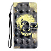 Case For Samsung Galaxy S9 / S9 Plus / S8 Plus Wallet / Card Holder / Shockproof Full Body Cases Skull PU Leather