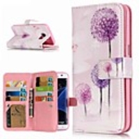 Case For Samsung Galaxy S9 / S9 Plus / S8 Plus Wallet / Card Holder / with Stand Full Body Cases Dandelion Hard PU Leather