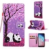 Case For Samsung Galaxy S9 / S9 Plus / S8 Plus Wallet / Card Holder / with Stand Full Body Cases Panda / Flower Hard PU Leather