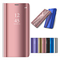Case For Samsung Galaxy S9 / S9 Plus / S8 Plus with Stand / Plating / Mirror Full Body Cases Solid Colored Hard PC
