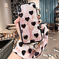 Case For Samsung Galaxy S9 / S9 Plus / S8 Plus/S8/S10/S10 Plus/Note 8/Note 9 Pattern Back Cover Heart PU Leather