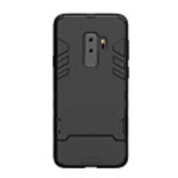 Case For Samsung Galaxy S9 / S9 Plus Shockproof / with Stand Back Cover Solid Color Hard PC