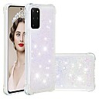 Case For Samsung Galaxy Samsung Galaxy A50s / Samsung Galaxy A30s / Samsung Galaxy A10s Shockproof / Flowing Liquid / Transparent Back Cover Glitter Shine TPU