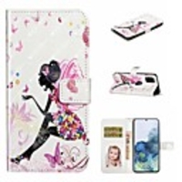 Case For Samsung Galaxy Samsung Galaxy A70(2019) / A71 / Galaxy A41 Shockproof / with Stand / Flip Full Body Cases Sexy Lady / Geometric Pattern / Marble PU Leather