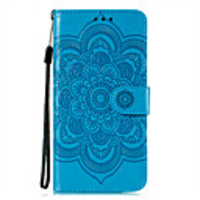 Case For Samsung Galaxy Samsung Galaxy A70(2019) / Galaxy A81 / M60S / A70E Card Holder / Flip / Magnetic Full Body Cases Solid Colored / Flower PU Leather